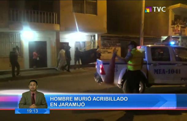 Hombre fue baleado en Jaramijó