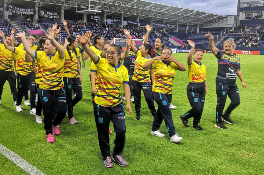 Delegación ecuatoriana de fútbol en Olimpiadas Especiales